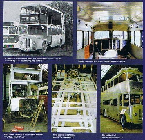 Restoration of Rotherham Bus No.69