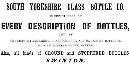 South Yorkshire Glass Bottle Co.