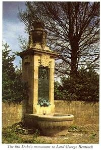 Monument to Lord George Bentinck