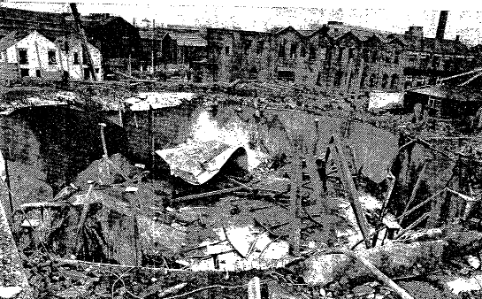 Explosion at Sheffield Gas Works, 1973