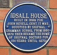 Idsall House, Park Street, Shifnall